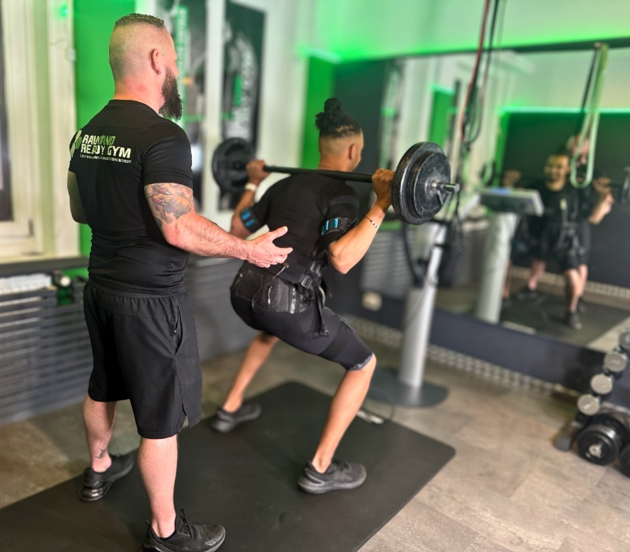 Studio-Einblick: Training in Aktion
